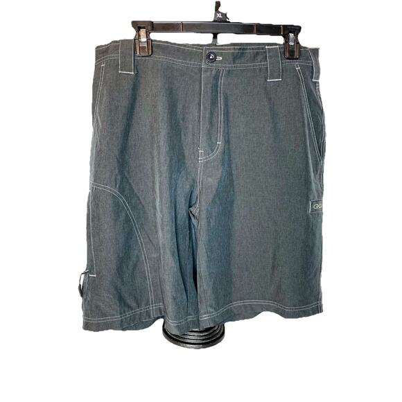 Game Guard Men's Charcoal Shorts Size Med - Picture 2 of 13